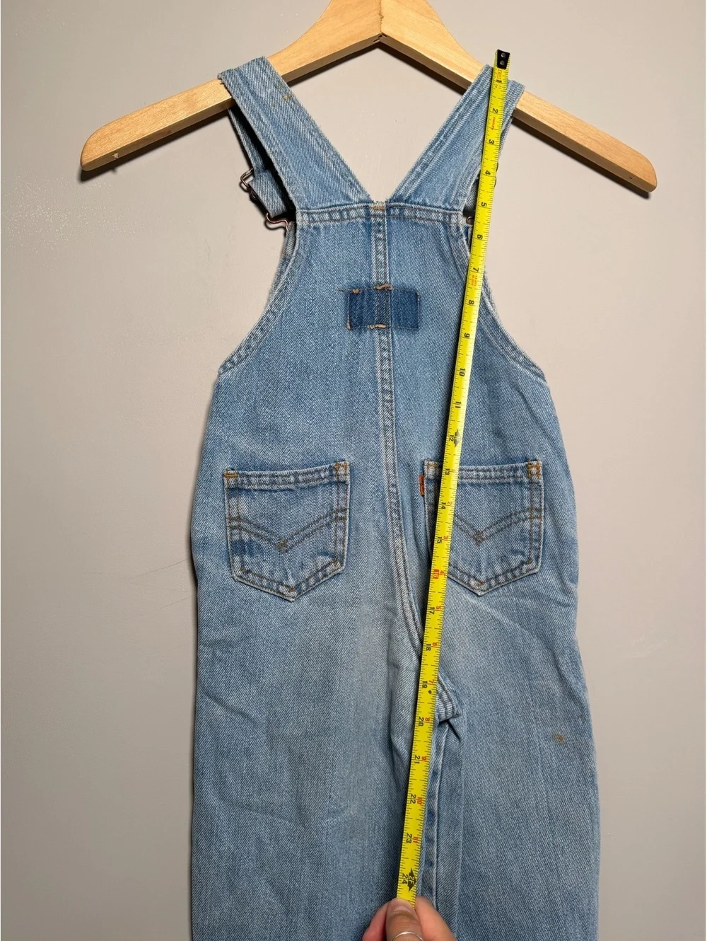 Vintage Orange Tag Little Levi’s Overalls Size 4t